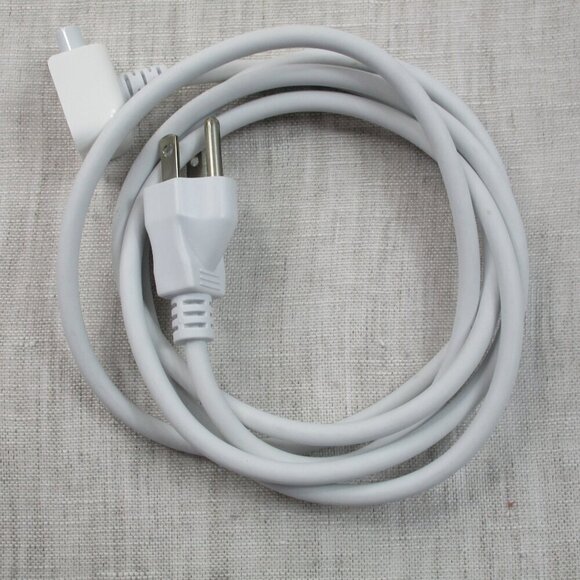 Apple AC MacBook Pro Adapter Replacement Wall Charger White w/ Power Code Cable - Picture 2 of 6